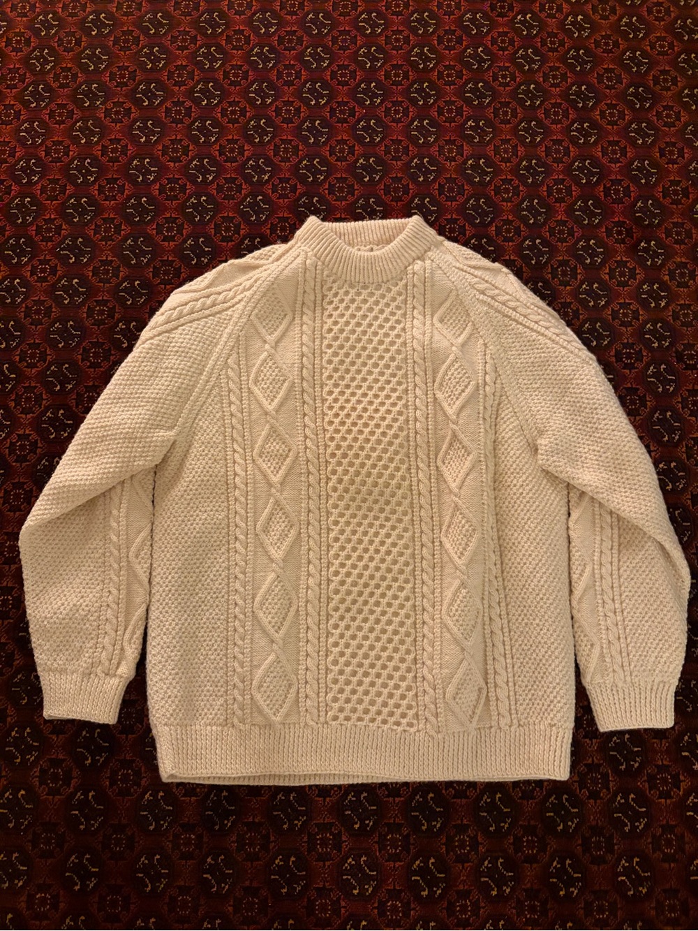 Vintage Hallim Handweavers turtleneck sweater